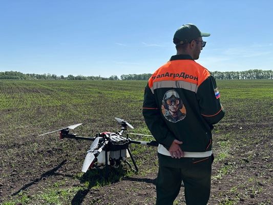 Обработку уральских полей проводят беспилотники УрГАУ